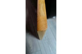 Resim Feyza Design El Yapımı Meşe Ahşap Kesme ve Sunum Tahtası, Büyük Boy 39 cm 