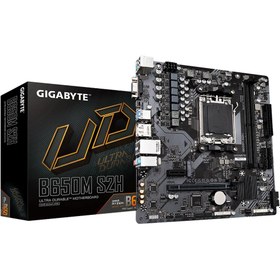 Resim Gigabyte B650M S2H 6400MHz(OC) DDR5 Soket AM5 M.2 HDMI DP D-Sub mATX Anakart 