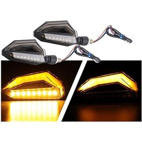 Resim Motosiklet Amerikan Park Modüllü Yeni Nesil Led Sinyal Takımı 