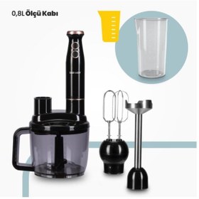 Resim Bestrobot 1500 Watt 5 In 1 Mutfak Robotu Multi Blender Seti Gm7270 Goldmaster GM-7270 Bestrobot 1500w Mutfak Robotu