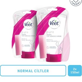 Resim Veet Pure Duşta Tüy Dökücü Krem 2 x 150 ML 