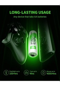 Resim Ebl LN-8114 2800 mAh 1.2 V Ni-Mh AA Kalem Pil 4'lü 