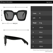 Resim Erkek Ve Kadın Güneş Gözlükleri Moda Kedi Gözü Güneş Gözlükleri Kadın Tasarımcı RetroKare Mavi Mor Gözlük Kadın Tırnaklar Güneş Gözlükleri Gölgelikler Uv400 Erkekler 1 Çin 