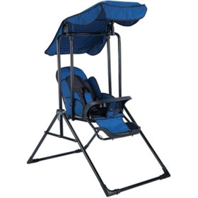 Resim Babyhope Mavi Ayarlanabilir Çocuk Salıncağı 