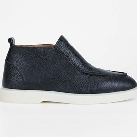 Resim Tamer Tanca Kadın Hakiki Deri Siyah Casual Bot 902 2850 Bn Bot Sk23/24 Sıyah Fltr Siyah 