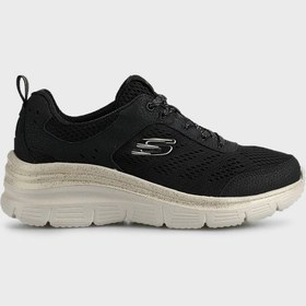 Resim Skechers Kadın Ayakkabı 896294tk Bkgd Siyah-gold Altın - Siyah 