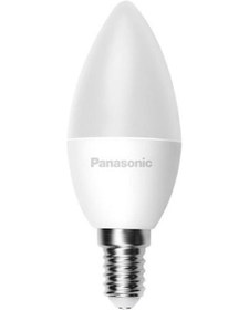 Resim Panasonic 5W Led Buji Ampul Beyaz Işık Günışığı E14 Duy 