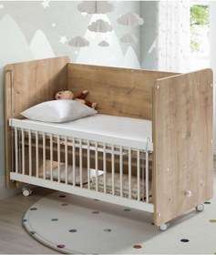 Resim Babywhen Sallanan Ve Tekerlekli Başucu Beşiği 60x120 Cm Ahşap 97b89109123n1 Ahşap 