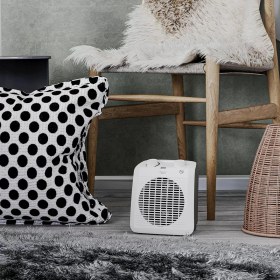 Resim Kasaplus Voltomat 2000W Termostatlı Seramik Fanlı Isıtıcı 