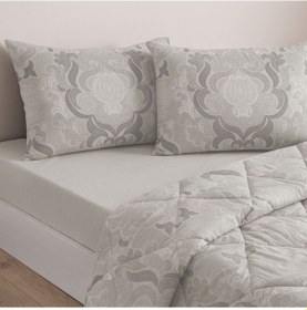 Resim Taç Norellia Ranforce Çift Kişilik Yorgan Seti Gri 000000001000051070 Gri 