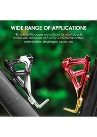 Resim Dancemonkey West Bıkıng Yp0704033 Bisiklet Şişe Kafesi - Kırmızı/altın Ultralight Mtb Yol Bisiklet Su Şişesi Tutucu İçecek Bardağı Braketi Acid Yeşili 