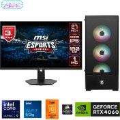 Resim Go Gamer UFE23D Intel Ultra 9 285K Z890 32GB Ddr5 6000MHZ 1tb Gen4 SSD RTX4060 240MM Sıvı Soğutma Windows 11 Pro Msı 27" Gaming 