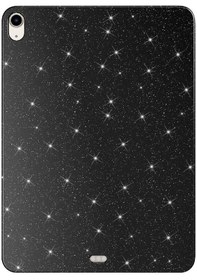 Resim İpad Air 10.9 2020 4 Nesil Simli Parlak Görünümlü Uyumlu Zore Tablet Koton Kılıf-siyah Tablet Kılıfı 