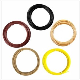 Resim 3d Kalem İçin Kahverengi Tonları Kahverengi,açık Kahve,ten Rengi,sarı,siyah Pla Filament Seti 