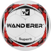 Resim Wander Wanderer Super B Dikişli 5 No Futbol Topu Kırmızı 