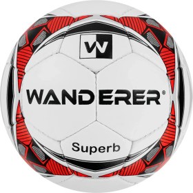 Resim Wander Wanderer Super B Dikişli 5 No Futbol Topu Kırmızı 