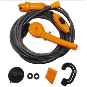 Resim 12v Taşınabilir Seyahat Kamp Ducha Elektrikli Pompa 