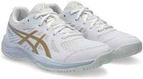 Resim Asics Upcourt 6 Gs Genç Voleybol Ayakkabısı 1074A045-103 Krem 