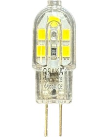 Resim 2 Adet Osaka 2w Beyaz Işık 6500k G4 Duylu İğne Bacak Led Kapsül Ampul 