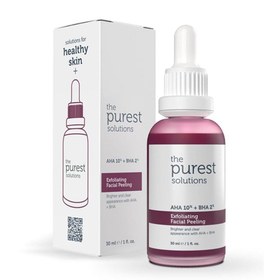 Resim THE PUREST SOLUTİONS CANLANDIRICI VE CİLT TONU EŞİTLEYİCİ YÜZ KIRMIZI PEELİNG SERUM 30 ML 