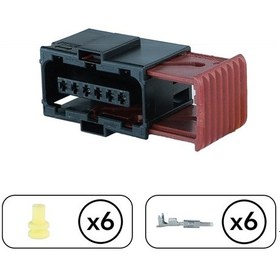 Resim Gaz Pedal Soketi 6 Pin Kablosuz 