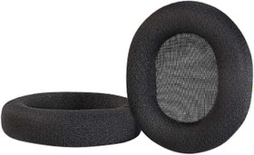 Resim Steelseries Arctis 7/Arctis 5/Arctis 3/Arctis 1/ Arctis Pro Kayıpsız Kablosuz Oyun Kulaklığı, Yumuşak Hafızalı Sünger ve Nefes Alabilir Örgü Kumaş Kulak Pedleri Minder (Siyah) 