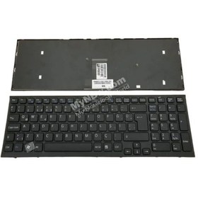 Resim Sony Vaio VPCEB2M1E/BQ VPCEB2M1R VPCEB2S1E VPCEB2S1E/WI Siyah Klavye TR/ Çerçeveli 
