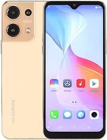 Resim Kilitsiz Akıllı Telefon, Ön 8MP Arka 24MP Cep Telefonu 100‑240V Günlük Için Ultra İnce (GOLD) 