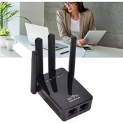 Resim newnet Siyah 4 Antenli 300Mbps WiFi Menzil Genişletici Tekrarlayıcı 360° Sinyal Kapsamı Hızlı Kurulum 