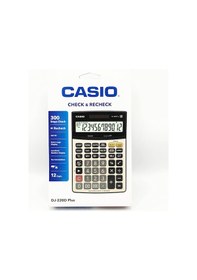 Resim Casio DJ-220D Plus İşlem Kontrol Masa Tipi 12 Hane Hesap Makinesi 