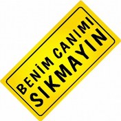 Resim Canımı Sıkmayın Yazılı Sök-tak-pratik Vant Yeni Nesil Dekor Pl 