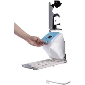 Resim Arnica ET13490 Solara Tower Otomatik Toz Boşaltma Istasyonlu Şarjlı Süpürge 