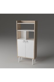 Resim lagomood Kiler Çok Amaçlı Dolap Banyo & Mutfak Beyaz Meşe 