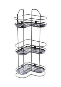 Resim Zarif 3 Katlı Köşelik Siyah Beyaz 4832 Diğer 