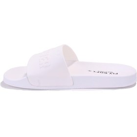 Resim Fly Soft S263075 Beyaz Günlük Ortopedik Erkek Spor Terlik Beyaz 