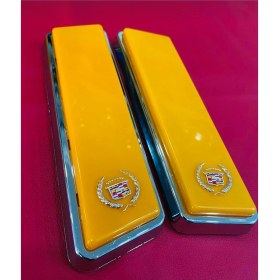 Resim Etiketcilere Cadillac Gazetelik Direk Lambasi Turuncu Gun Isigi Takim 