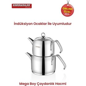 Resim Kahramanlar Delux Mega Boy Platin Çaydanlık Takımı Platin 