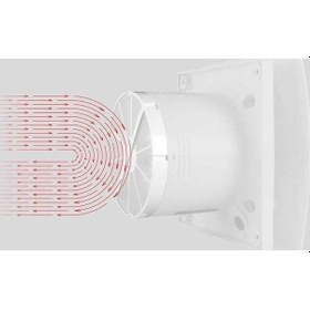 Resim Bosch F1500 W 100 Duvar Cam ve Tavan Tipi Aspiratör 
