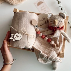 Resim Amigurumi Naturel Koala Gift Box 