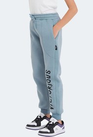 Resim Slazenger LANEY Unisex Çocuk Cepli Mavi Eşofman Altı 