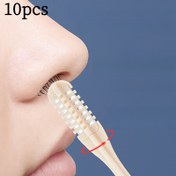 Resim 10/1 Set Plastik Burun Saç Kesici, Manuel, Pilsiz, Burun Saç Temizliği için 