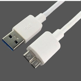 Resim 1 Metre USB 3.0 Taşınabilir HDD Harddisk Data & Güç Veri Kablosu 