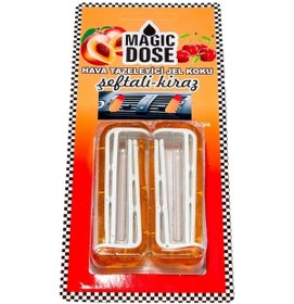 Resim Autokit Magic Dose Hava Temizleyici Jel Koku Şeftali Kiraz 