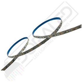 Resim 8mm 12v 120 Ledli 2835 Mavi Şerit Led 5metre İnce Pcb Li 