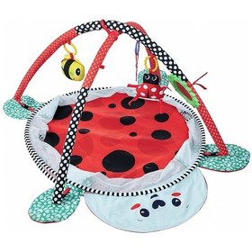 Resim Molie Uğur Böceği Desenli Bebek Aktivite Halısı Ve Top Havuzu 