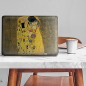Resim Gustav Klimt Öpücük Notebook Sticker, Laptop sticker,, Hp Sticker, Asus Sticker, 15.6 inç Sticker 