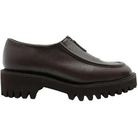 Resim Poletto Hakiki Deri Kahve Loafer Düz 780 14-1013 Kahverengi 