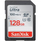 Resim SANDISK 128GB ULTRA SDSDUNR-128G-GN3IN SDHC AFIZA KARTI 