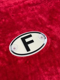 Resim Korkmaz Oto Market & Aksesuar Vantuzlu Harf F 