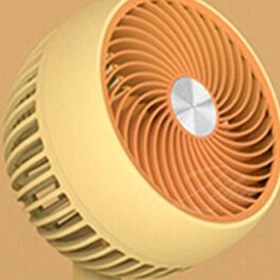 Resim zibo Vantilatör Mini Vantilatör Masa Vantilatörü Ayaklı 3 Kademeli Şarjlı 